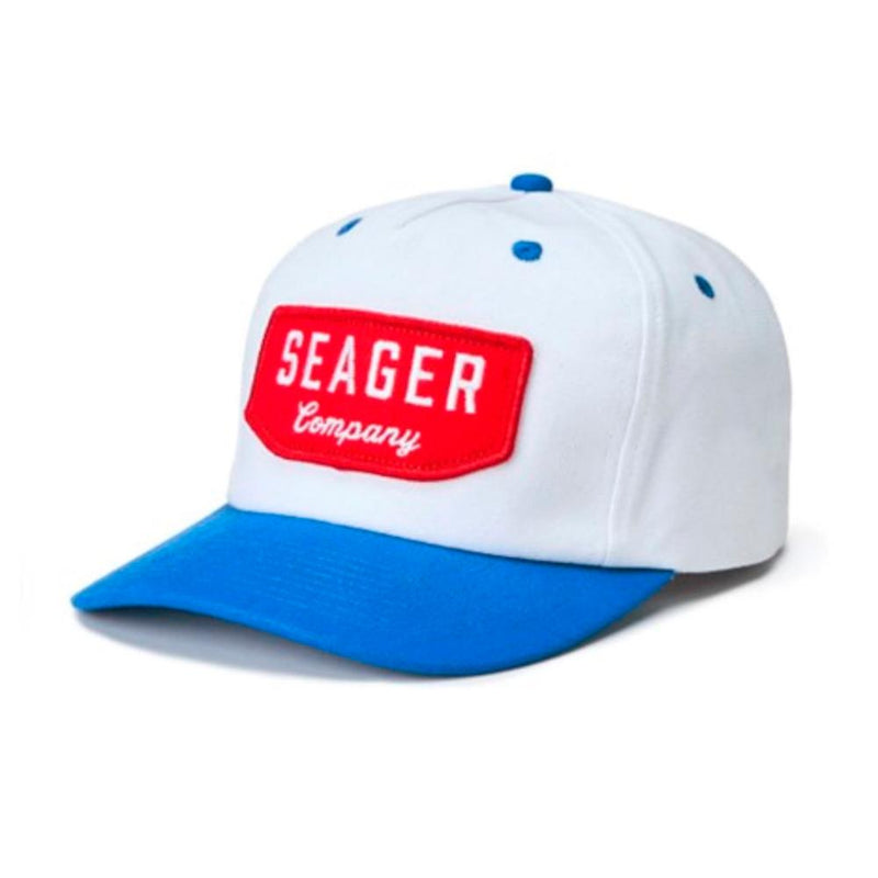 White/Blue Wilson Snapback Cap