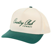 Country Club Cowboy Green/Natural Cap