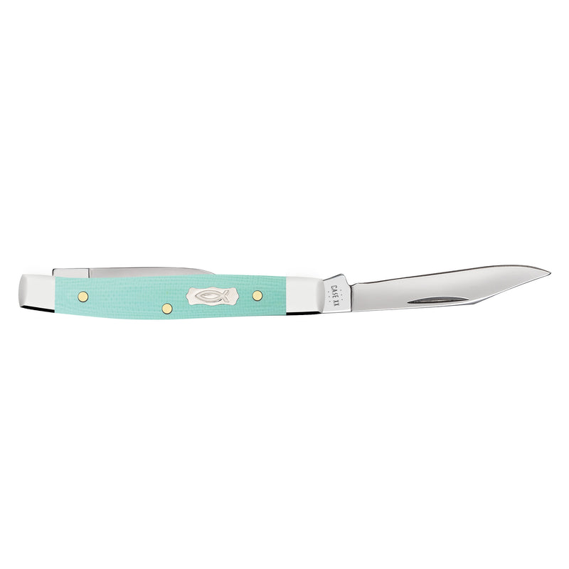 Case Seafoam Green G 0 - Smooth Small Pen (10233 SS) Knife