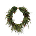 Faux Pine with Pinecones Wreath