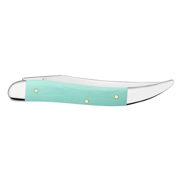 Case Seafoam Green G 0 - Smooth Medium Texas Toothpick (1010094 SS) Knife