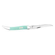 Case Seafoam Green G 0 - Smooth Medium Texas Toothpick (1010094 SS) Knife