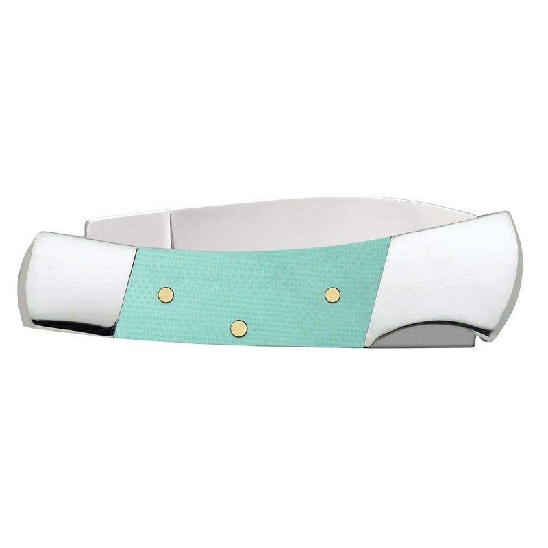Case Seafoam Green G 0 - Smooth Lockback (101225L SS) Knife