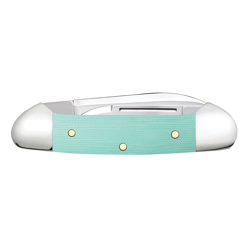 Case Knives Seafoam Green G 0 Smooth Baby Butterbean Knife