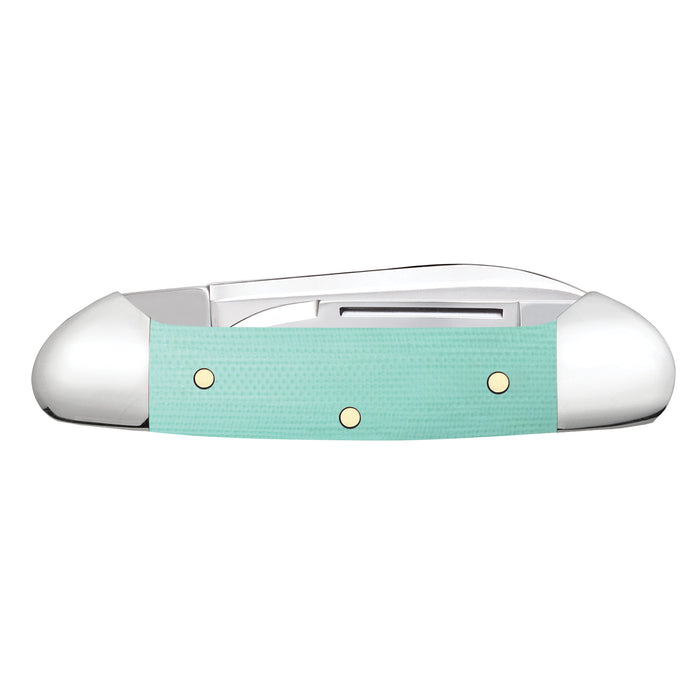 Case Knives Seafoam Green G 0 Smooth Baby Butterbean Knife