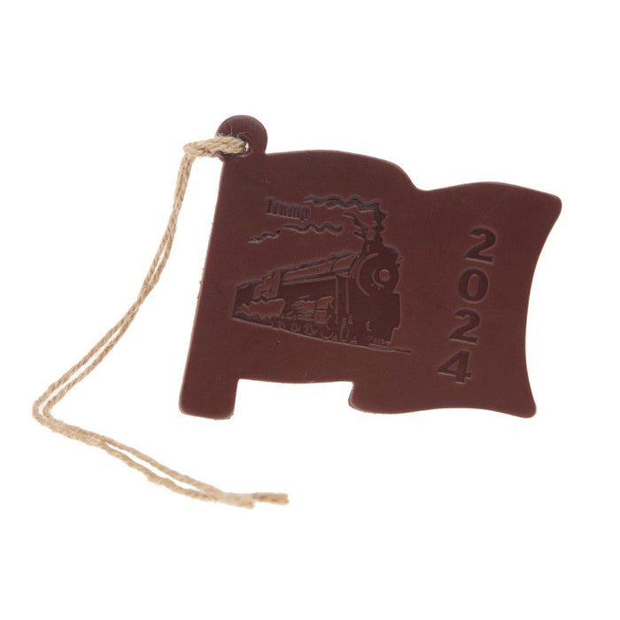 Trump Train Flag Leather Car Scent