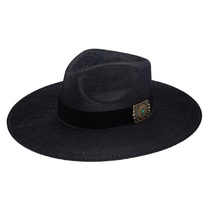 C1H Lainey Wilson Black Opal 4 in. Brim Fashion Hat
