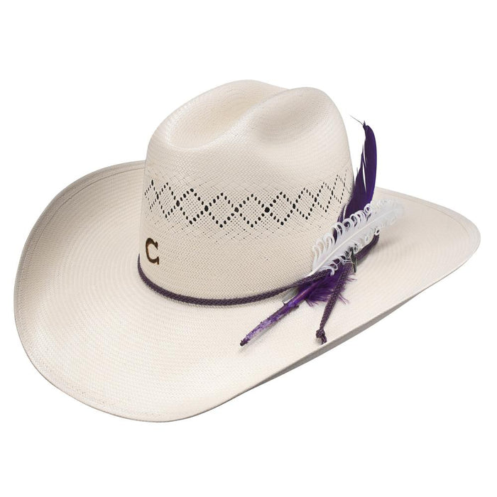 C1H 10X Purple Haze 4 1/4in Brim Precreased Straw Hat