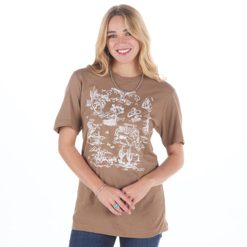 Women's Western Toile Top