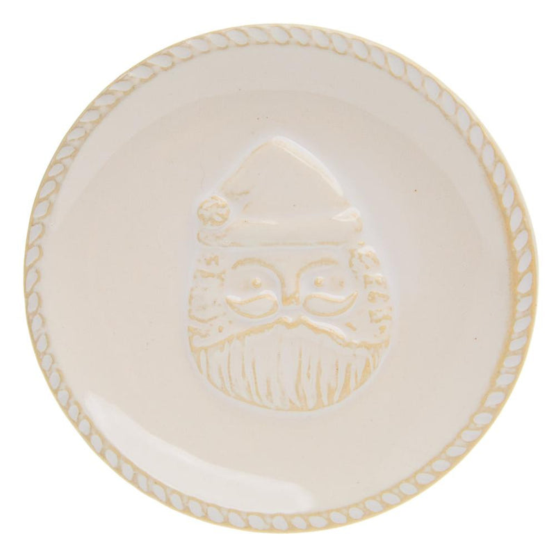 Santa Tidbit Plate