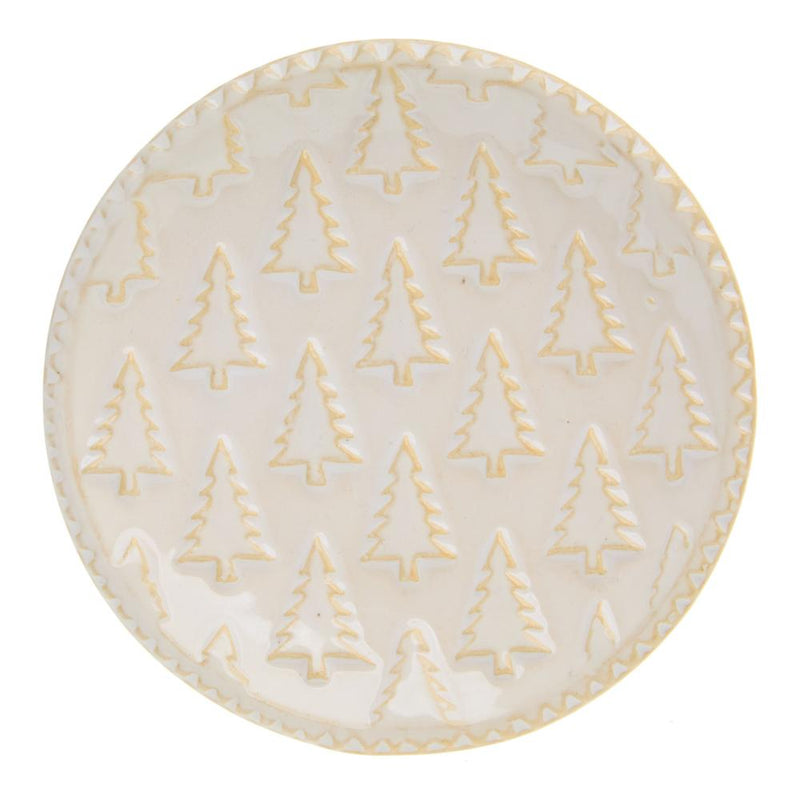 Christmas Tree Tidbit Plate