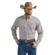George Strait Long Sleeve Button Down One Pocket Shirt