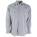 Mens Pro Tech Grey Check Long Sleeve Snap Shirt