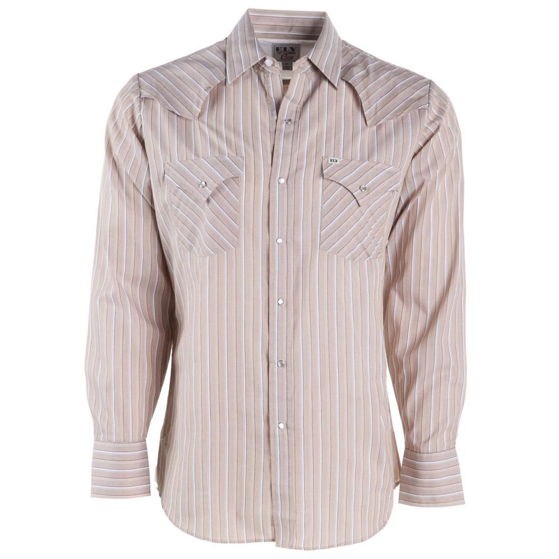 Mens Pro Striped Long Sleeve Shirt