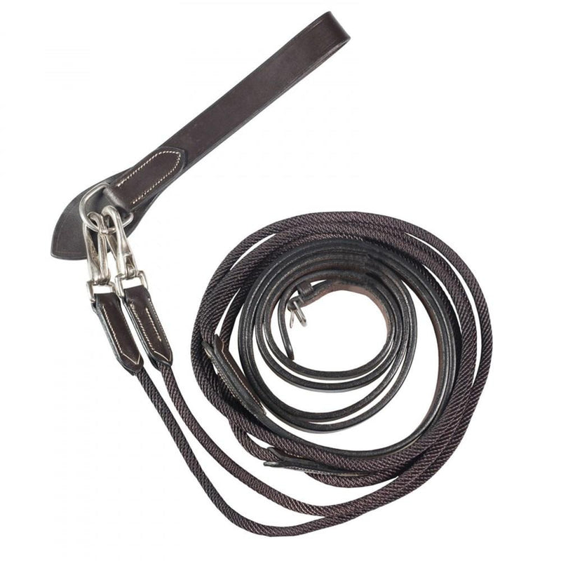 Sparta Nylon/Leather Draw Reins