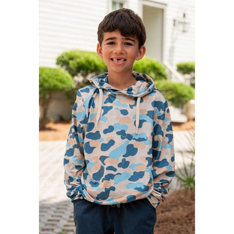 Youth Rockport Camo Performance Hoodie