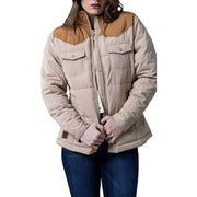 Womens Tan/Brown Wyldfire Jacket