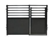 Expo Stall Front Horizontal Rail 10' Poly Black
