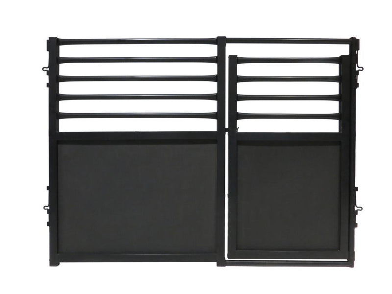 Expo Stall Front Horizontal Rail 10' Poly Black