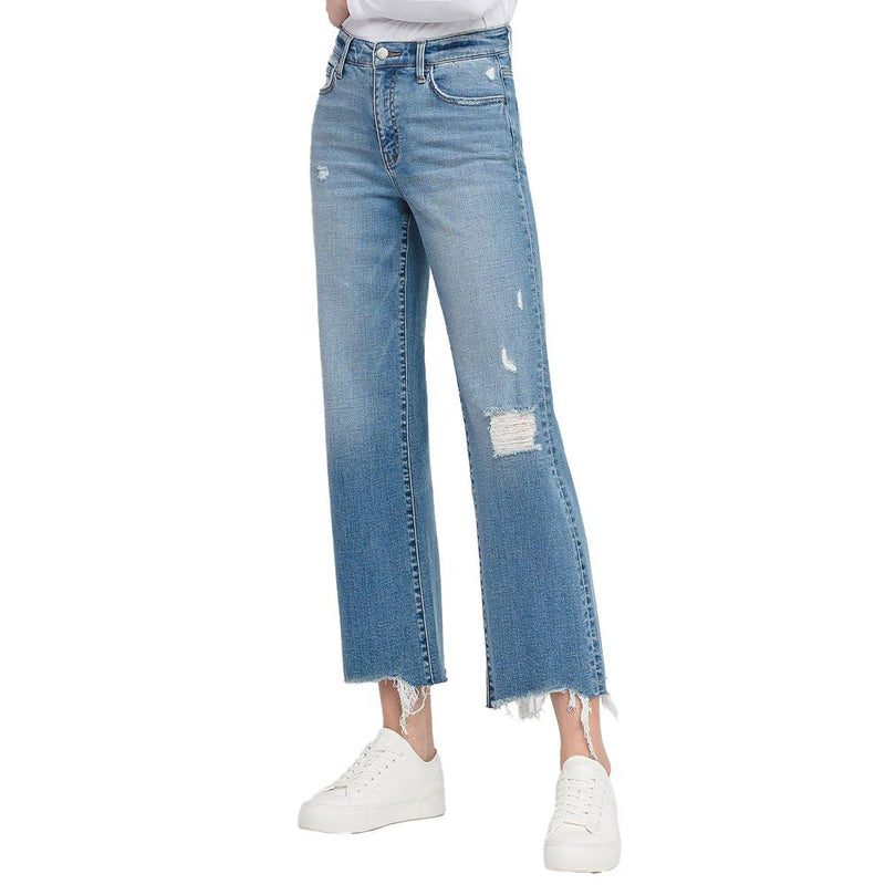 High Rise Distressed Jeans