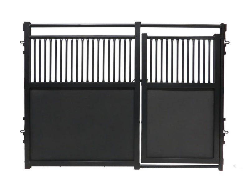 EXPO STALL FRONT VERTICAL RAIL 10` POLY INSTALLED