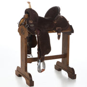 Used 14.5in Martha Josey Barrel Saddle