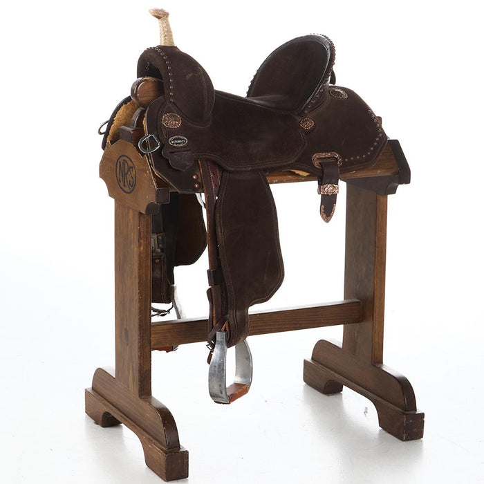 Used 14.5in Martha Josey Barrel Saddle