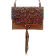 Leather Tooled Bag