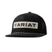 Ariat Men`s Black Flexfit Desert Scene Trucker Cap