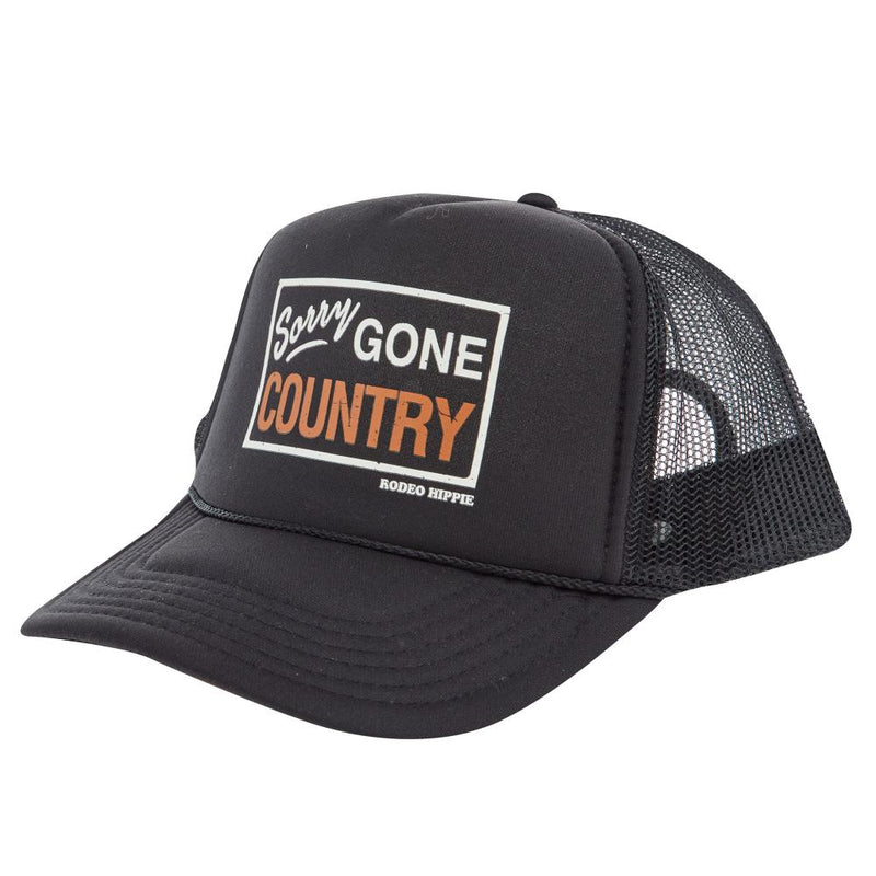 Sorry Gone Country Black Cap