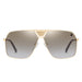 Small West Gold Sunglasses