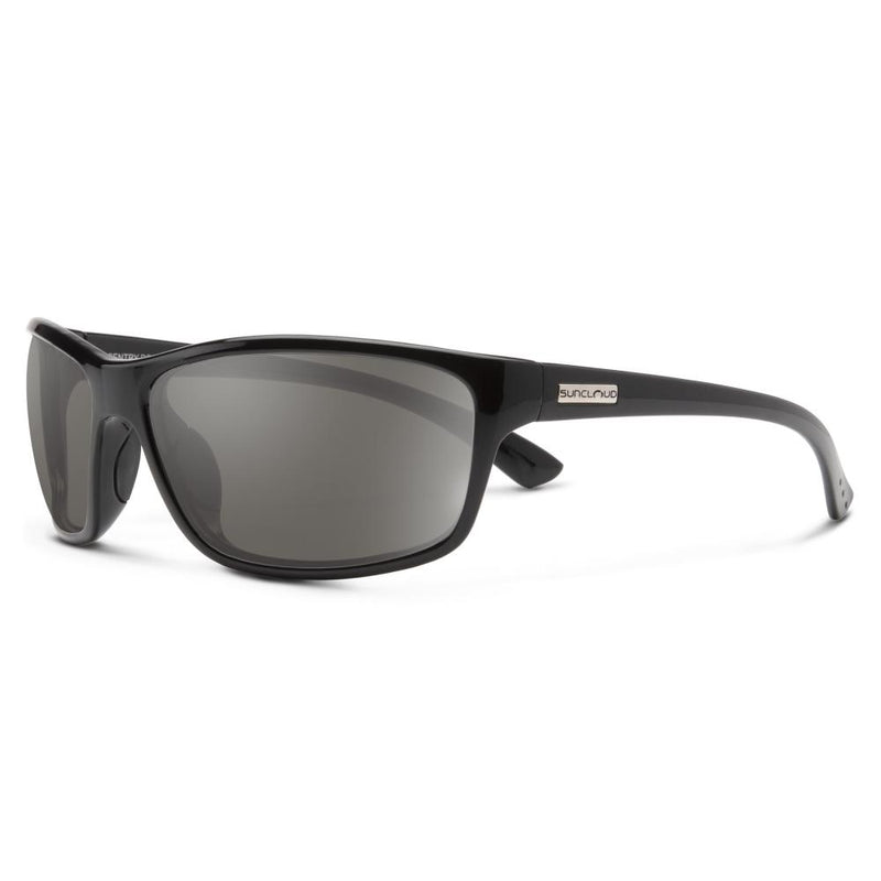 Sentry Black Polarized Grey Sunglasses