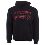 Bucking Horse Black Hoodie