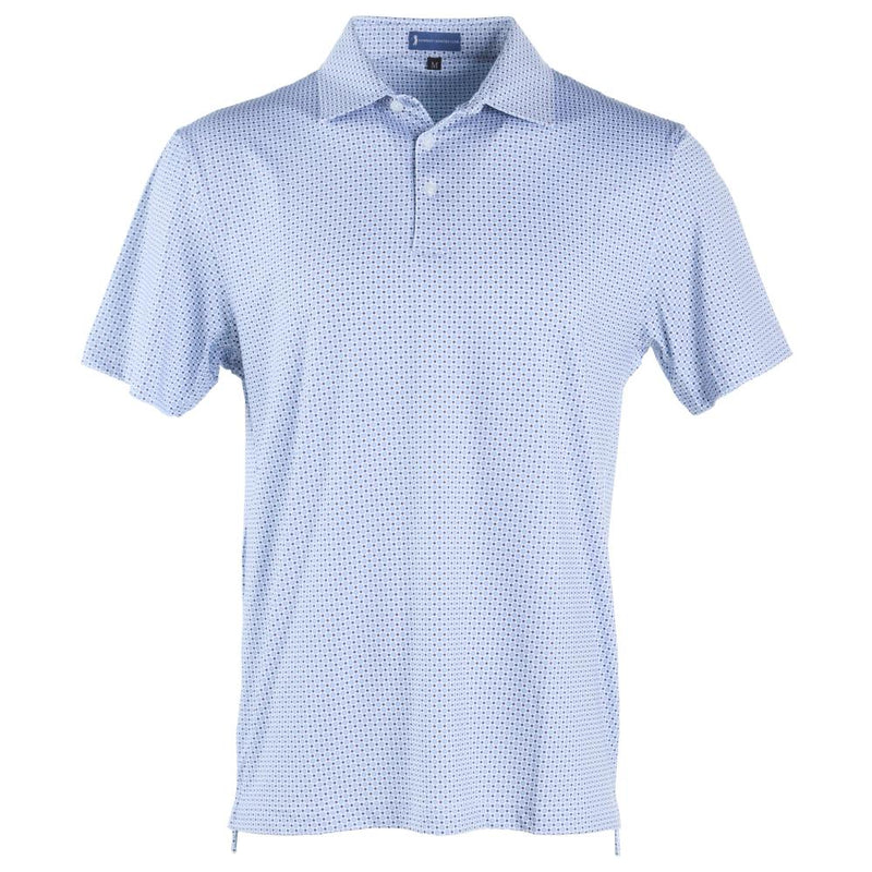 Bluebonnet Print Polo