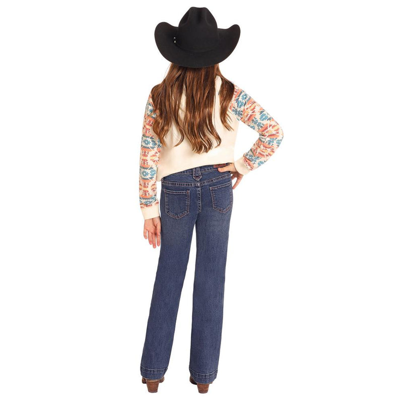and Girls Diamond Belt Loop Trouser