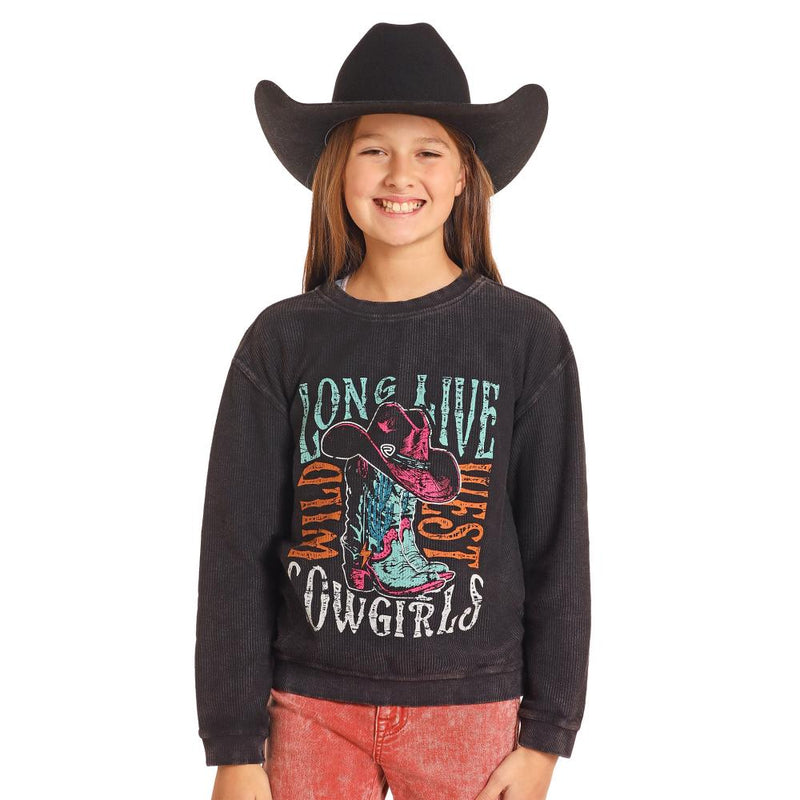 And Girls Long Live Cowgirls Pullover