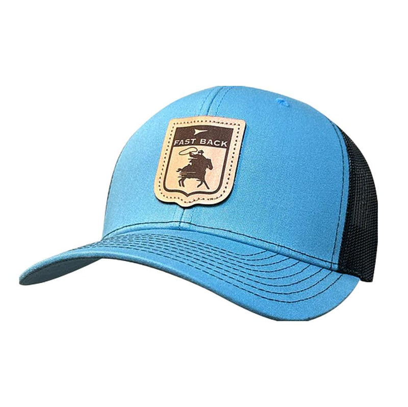 umbia Blue and Black Logo Mesh Back Cap