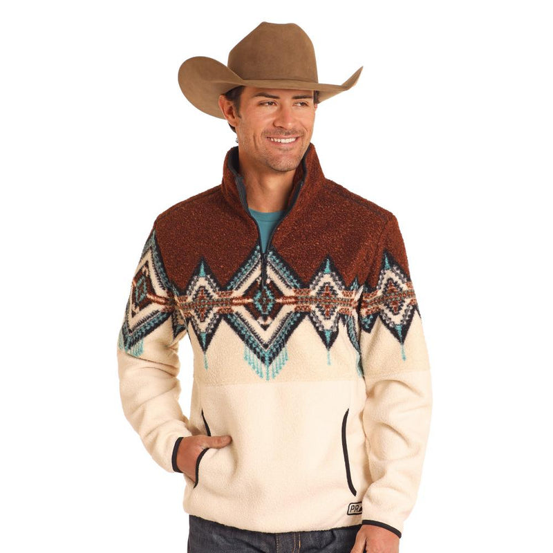 Border Berber Pullover