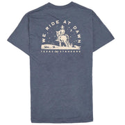 Heritage Ride At Dawn Navy Tee