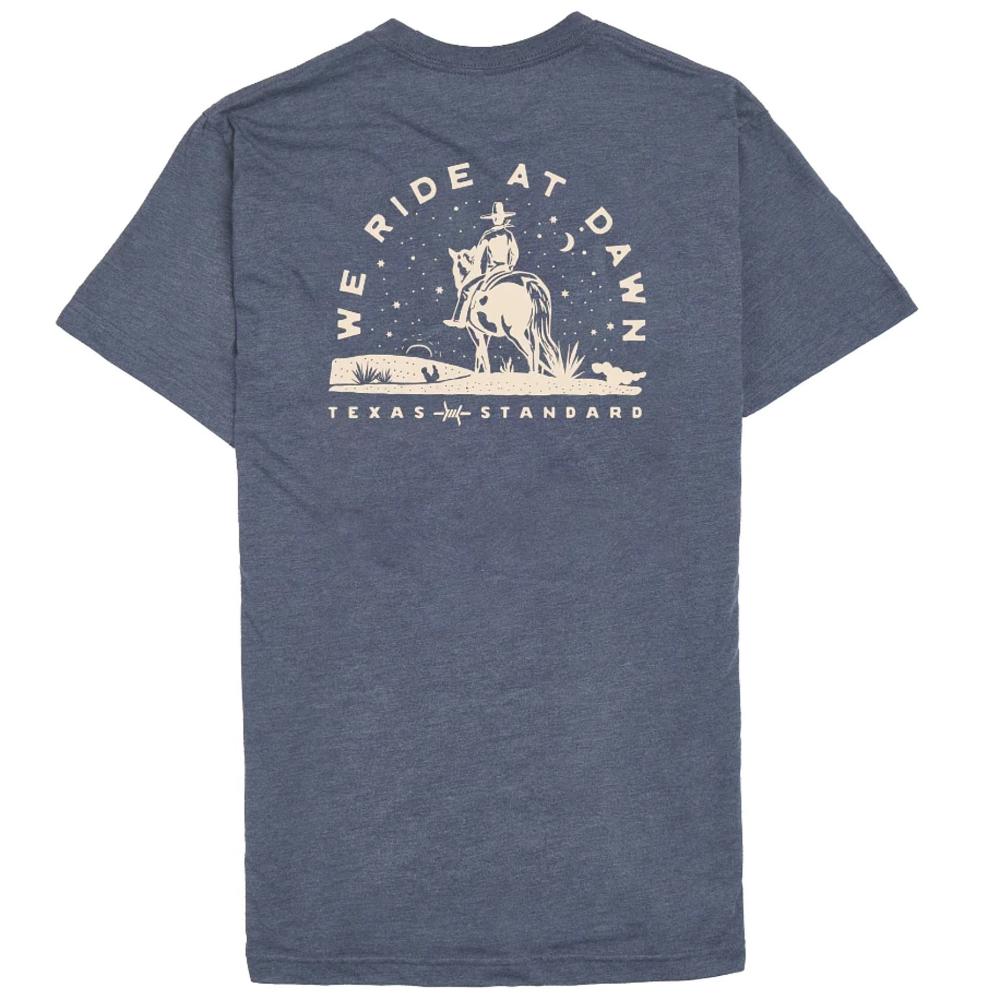 Texas Standard Heritage Ride At Dawn Navy Tee