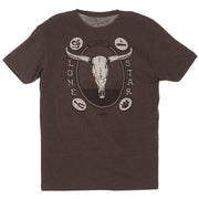 Heritage Skull Brown Tee