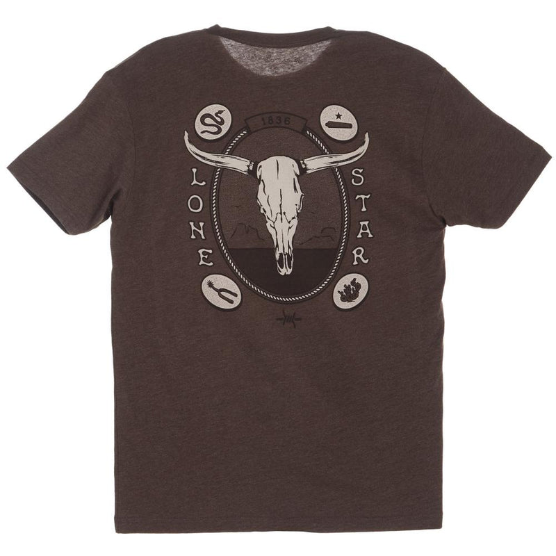 Heritage Skull Brown Tee
