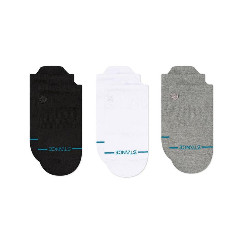 Unisex Icon Low Tab 3 Pack Basic Socks