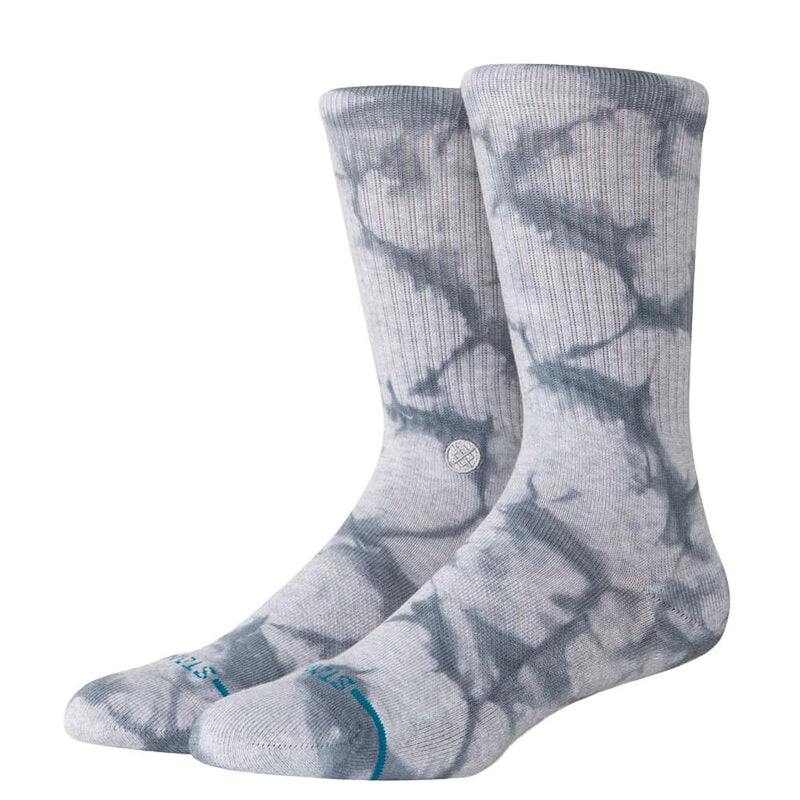 Unisex Icon Dye Grey Crew Sock