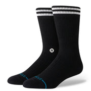 Stance Womens Waffles N Butter Black Butter Blend Crew Socks