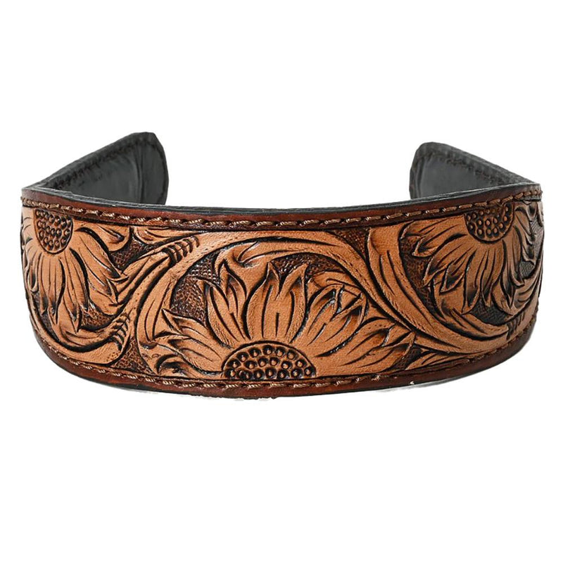 Floral Tooled Headband