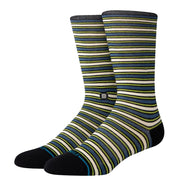 Womens Fate Black Crew Socks
