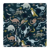 Prehistoric Dino Bamboo Blanket