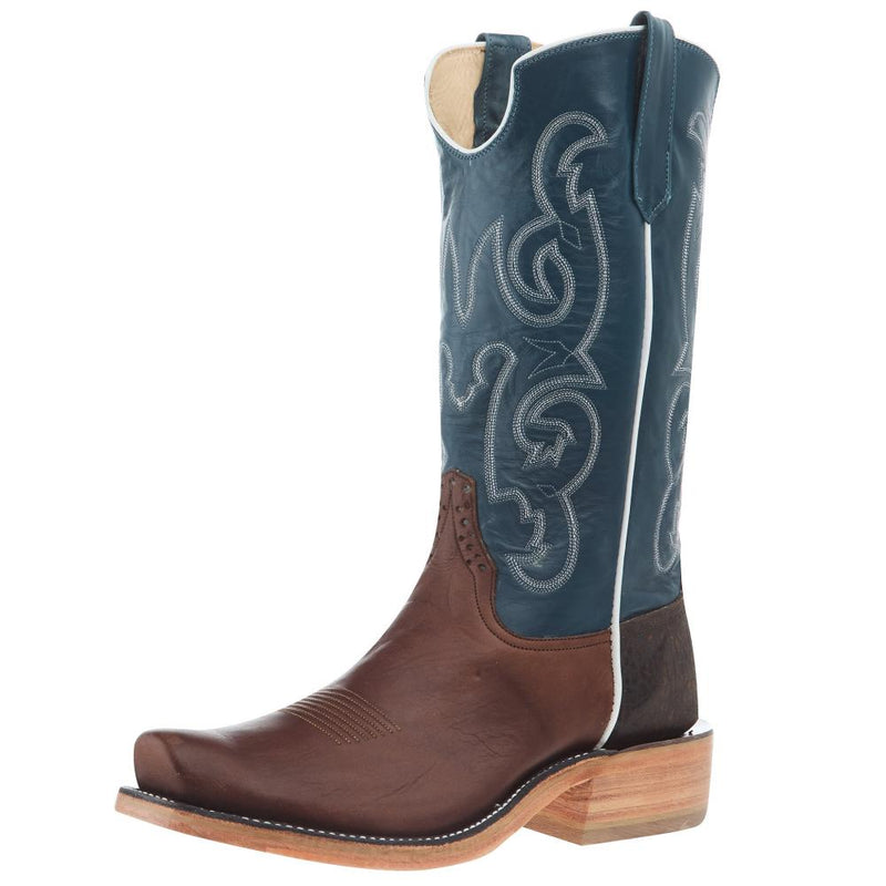 Men`s Ride Ready Chestnut Remuda Vamp 13in Navy Calf Top