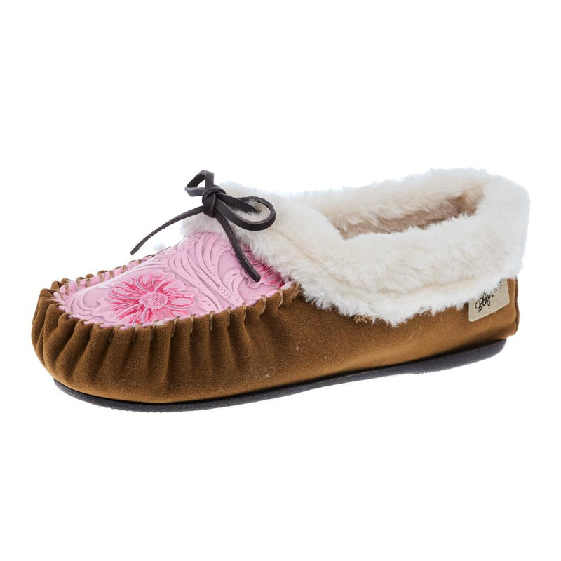 Women`s BR Pink Rose Moccasin